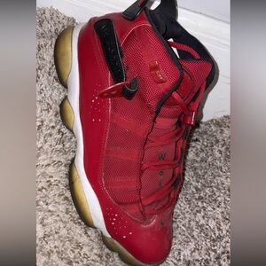 Red Jordan 6 Rings